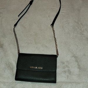 Michael Kors black crossbody purse